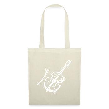 Violine - Violinist - Stoffbeutel - Natur - Vorne