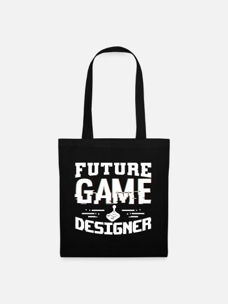 Game Designer Junge - Stoffbeutel - Schwarz