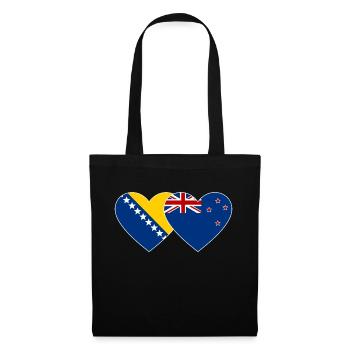 Bosnia New Zealand flag - Tote Bag - black - Front
