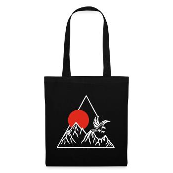 The Roof of the World (White) - Tote Bag - black - Front