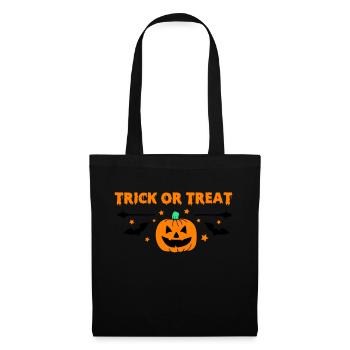 trick or treat - Tote Bag - black - Front