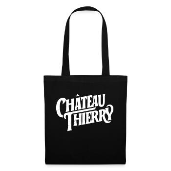 Château-Thierry - Sac en tissu - noir - Devant
