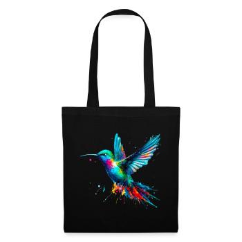 Colibri - Sac en tissu - noir - Devant