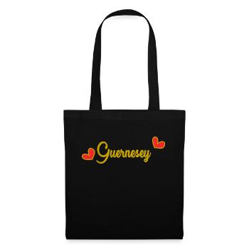 GUERNSEY. ISLAND. ENGLAND - Tote Bag - black - Front