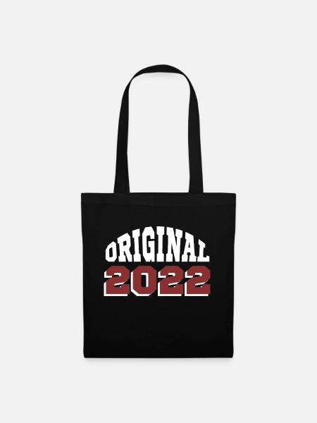 Ursprünglich: 2022 - Stoffbeutel - Schwarz