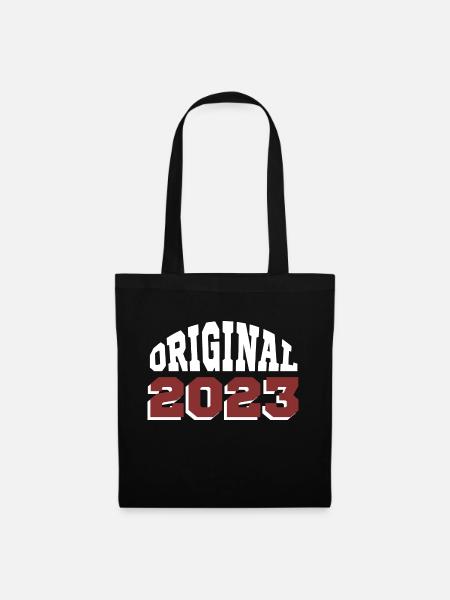 Ursprünglich: 2023 - Stoffbeutel - Schwarz