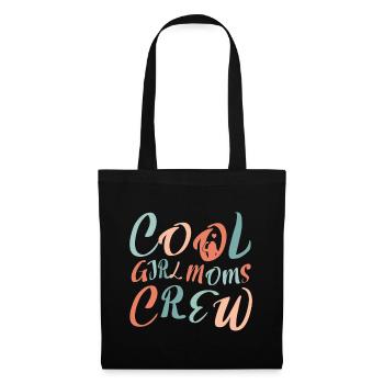 Cool Boy Moms Crew – Conception de la Vie de Maman - Sac en tissu - noir - Devant
