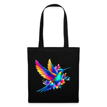 Colibri - Sac en tissu - noir - Devant