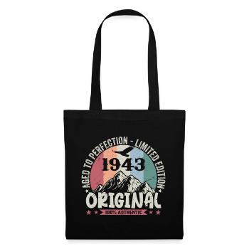 1943 Birthday 1943 Vintage Birthday 1943 - Tote Bag - black - Front