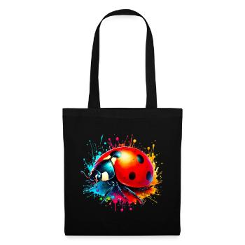 Coccinelle - Sac en tissu - noir - Devant