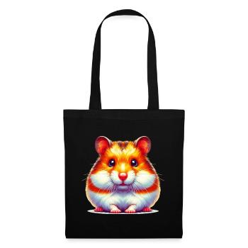 Hamster - Tote Bag - black - Front