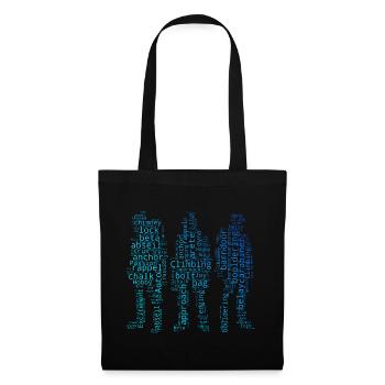 Climbing Men's Bouldering Women's Bouldering Climber - Tote Bag - black - Front