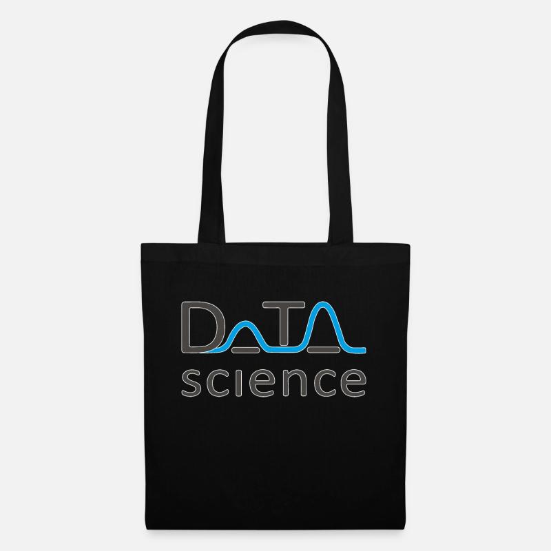 Science des données - Sac en tissu - noir