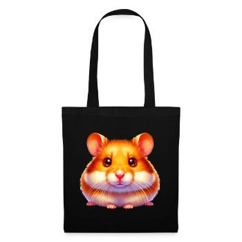 Hamster - Tote Bag - black - Front