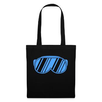 Ski goggles - Tote Bag - black - Front