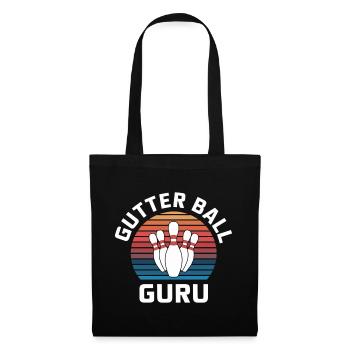 Gutter Ball Guru 15 - Stoffbeutel - Schwarz - Vorne