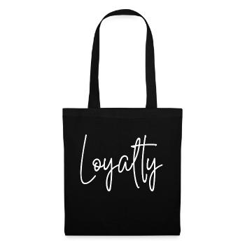 Loyauté - Sac en tissu - noir - Devant