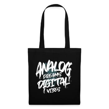 Synthétiseur - Sac en tissu - noir - Devant