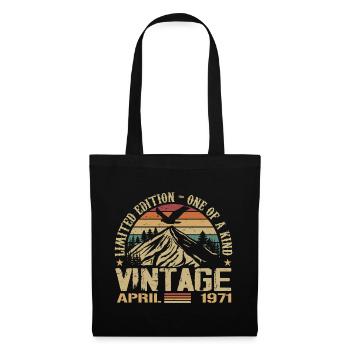April 1971 Jubilee April 1971 Gift 1971 - Tote Bag - black - Front