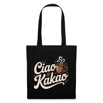 Ciao Cacao Chocolat chaud Chocolat chaud Au revoir - Sac en tissu - noir - Devant