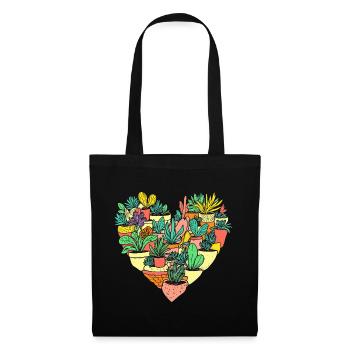 Garten- Und Pflanzenliebhaber Geschenke - Stoffbeutel - Schwarz - Vorne
