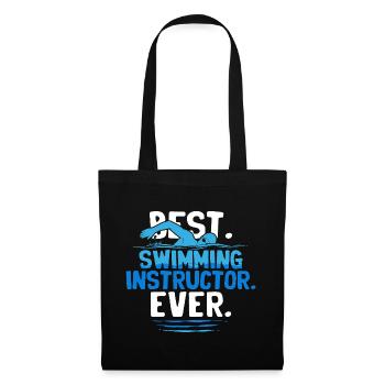 Schwimmlehrer Best Swimming Instructor Ever - Tote Bag - black - Front