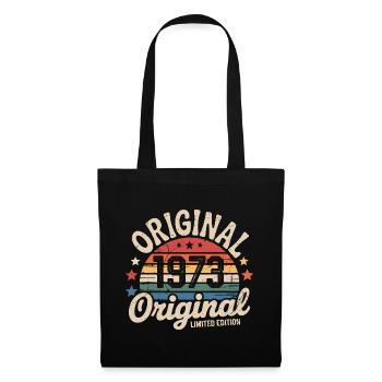 1973 Vintage Édition limitée Cadeau 1973 - Sac en tissu - noir - Devant