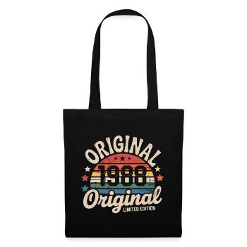 1988 Vintage Édition limitée Cadeau 1988 - Sac en tissu - noir - Devant