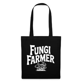 Agriculteur de champignons - Sac en tissu - noir - Devant