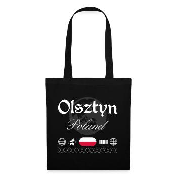 Souvenir de voyage Olsztyn Pologne Streetwear - Sac en tissu - noir - Devant