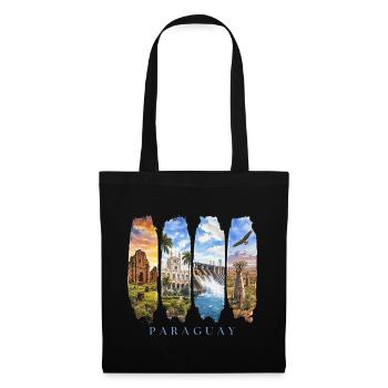 Paraguay Vacation Travel – South America Culture Motif - Tote Bag - black - Front