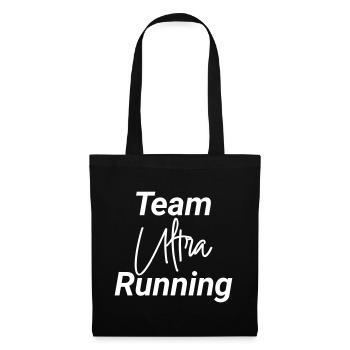 Team Ultra Running Laufen Shirt - Stoffbeutel - Schwarz - Vorne