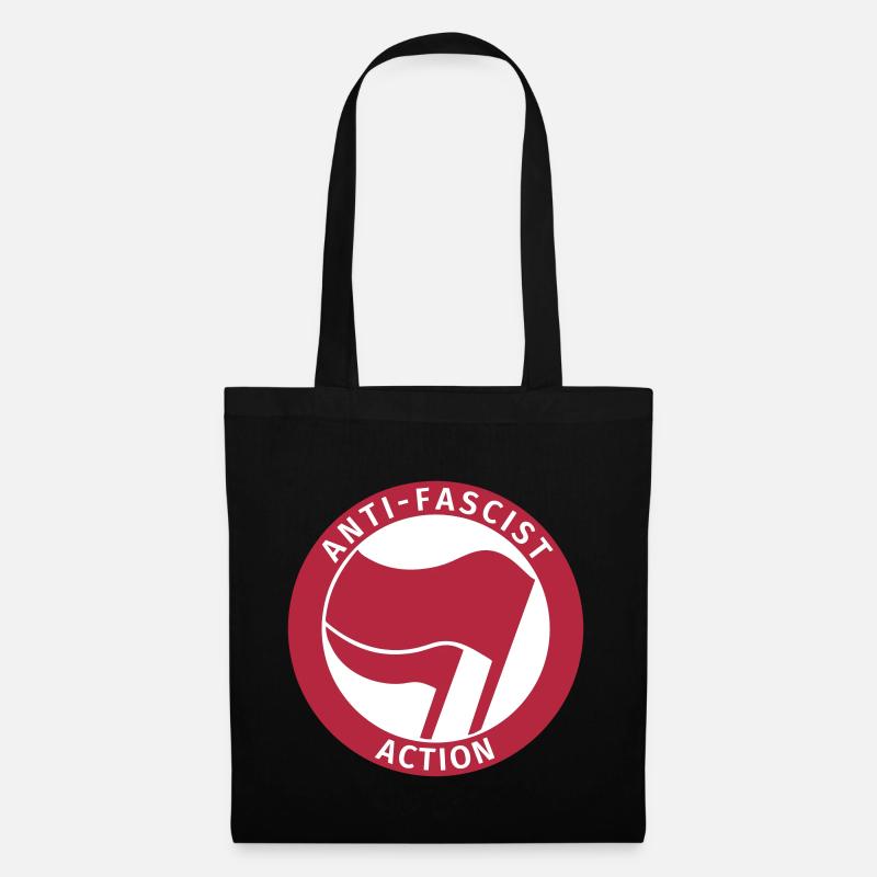 Anti-Fascist Action - Stoffbeutel - Schwarz