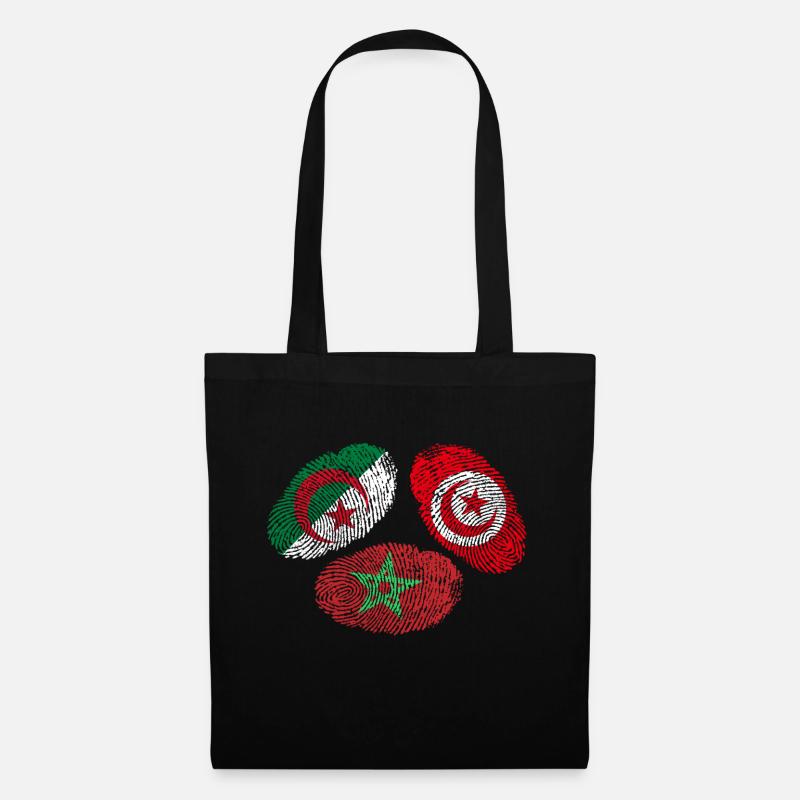 MAGHREB UNITED المغرب LOGO - Stoffbeutel - Schwarz