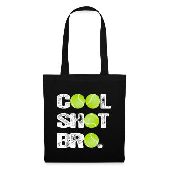 TENNIS - cool shot - Tote Bag - black - Front