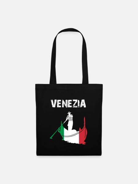 Design City Venise Gondola IT bLLQyG - Sac en tissu - noir