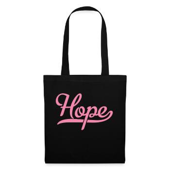 Hope - Sac en tissu - noir - Devant