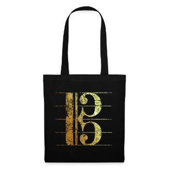 Alto Clef Ancient Gold - Tote Bag - black - Front