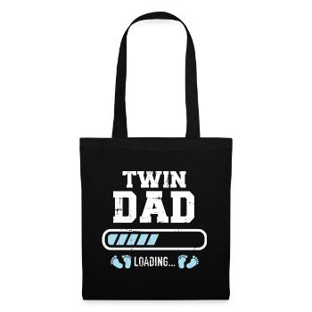 jumeaux - Sac en tissu - noir - Devant