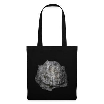 ROSE BLANCHE FLEUR BLANCHE - Sac en tissu - noir - Devant