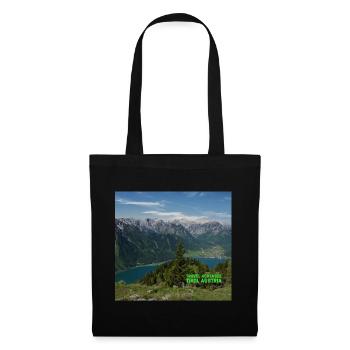 Achensee, Tyrol - Sac en tissu - noir - Devant