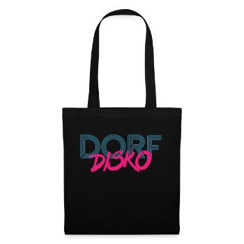 Dorfdisko - Stoffbeutel - Schwarz - Vorne