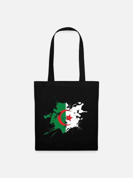 Algerien - Stoffbeutel - Schwarz