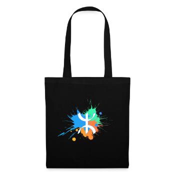 Amazigh - Sac en tissu - noir - Devant