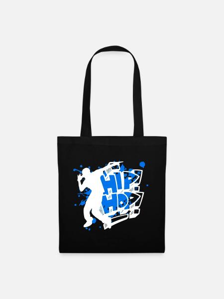Hiphop - Sac en tissu - noir