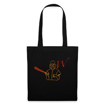 Guerriers - Sac en tissu - noir - Devant