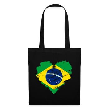 Brésil - Sac en tissu - noir - Devant