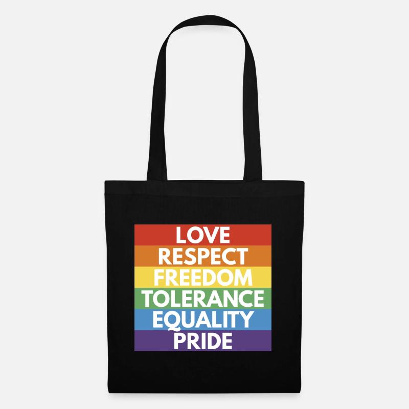 LGBTQ+ - Tote Bag - black