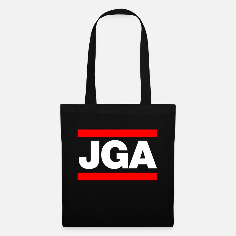 JGA - Stoffbeutel - Schwarz