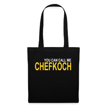 Chef - Sac en tissu - noir - Devant